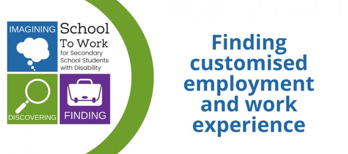 Finding customised employment and work experience